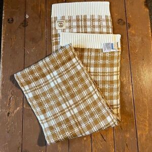 Timberland Plaid Acrylic Scarf